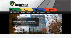 Desktop Screenshot of ergonarmor.com